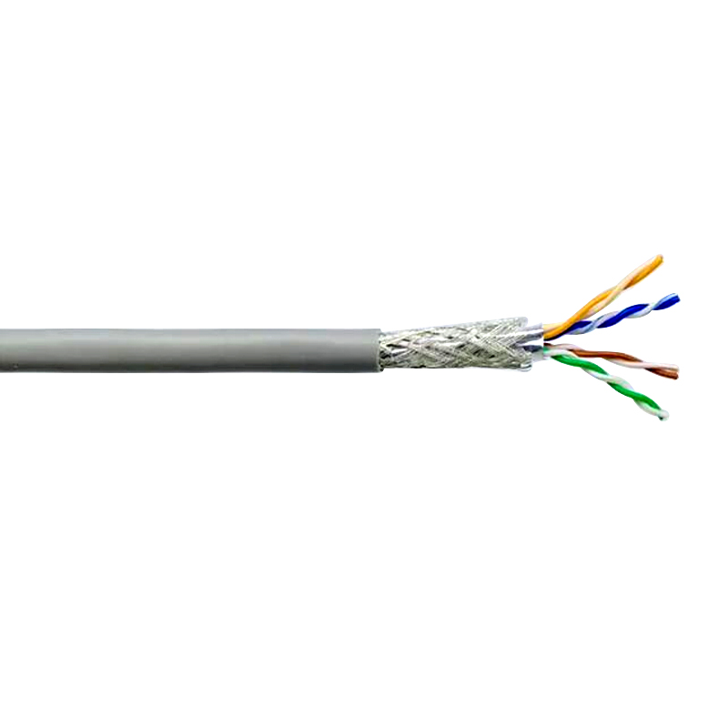 Cat5e SF/UTP复合屏蔽超五类电缆，高速稳定传输